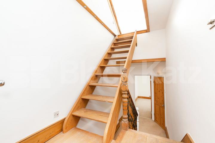 Set on the top floor of a period conversion with high ceilings and exposed brick Rathcoole Gardens, Crouch End